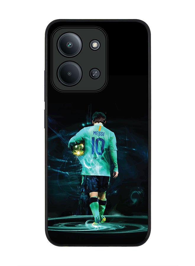 Stylizedd For Xiaomi Redmi 15C 4G Case,Slim fit Camera Protection, Shockproof Thin Phone cover  - Golden Messi - Image 1